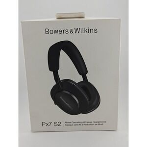 Bowers & Wilkins Px7 S2 Over Ear Headphones Black Bluetooth Noise Cancelling New